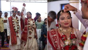 Mohan Weds Pooja: कौन हैं मोहन और पूजा, जिनकी शादी की तस्वीरों ने इंटरनेट पर मचाया धमाल? कैसी है Love Story?