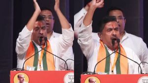 Suvendu Adhikari New CM: सुवेंदु अधिकारी के एक इशारे पर गूंज उठा 'नरेंद्र मोदी जिंदाबाद', वीडियो वायरल