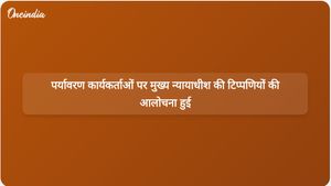 संगठनों और पूर्व सिविल सेवकों ने पर्यावरण कार्यकर्ताओं पर मुख्य न्यायाधीश सूर्यकांत की टिप्पणियों का विरोध किया।