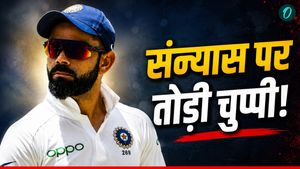 क्या Virat Kohli ने मजबूरी में छोड़ा टेस्ट क्रिकेट? भारतीय खिलाड़ी की पत्नी के सामने छलका किंग का दर्द! 