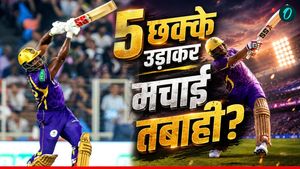 6, 6, 6, 6, 6... गेंदबाजों के लिए काल बना KKR का बल्लेबाज! 1 ओवर में ठोक दिए 37 रन, दिखाया रौद्र रूप?