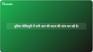 गोविंदपुरी में लगी आग की जांच: पुलिस ने घातक आग लगने से पहले नकाबपोश महिला के सीसीटीवी फुटेज की जांच की
