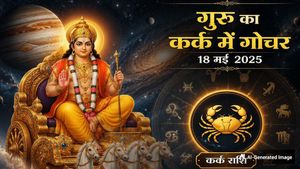 Guru Gochar 2026: बृहस्पति का कर्क राशि में गोचर, तुला समेत इन 5 राशियों की बदलेगी किस्मत, मिलेगा धन-पद और यश