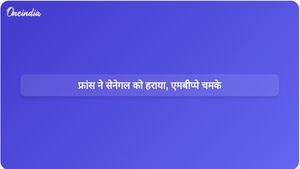 विश्व कप मैच में किलियन म्बाप्पे के दो गोलों की बदौलत फ्रांस ने सेनेगल को हराया