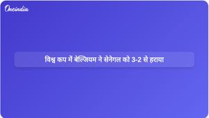 विश्व कप के राउंड ऑफ 32 में बेल्जियम ने नाटकीय वापसी करते हुए सेनेगल को 3-2 से हराया।