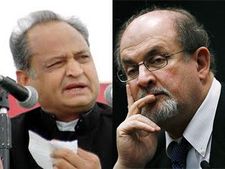 Jaipur Litfest: Ashok Gehlot rubbishes Rushdie's claim      