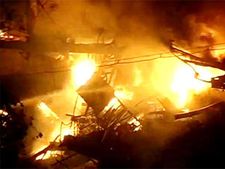 Fire in Noida factory, goods worth lakhs destroyed