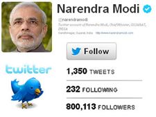 Modi joins netizens to protest curbs on social media
