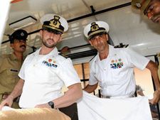 Italian President speaks to marines