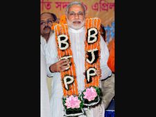Modi soaks Panaji as lotus blooms in Goa's monsoon