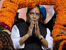Rajnath Singh launches mission 2014 with top brass in Assam