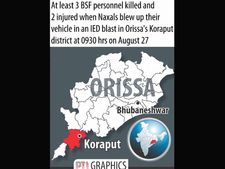 Four BSF personnel killed in Odisha Maoist attack