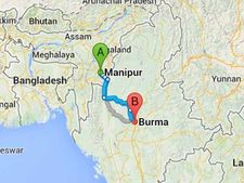 Inter-country bonding: New bus services between India - Myanmar