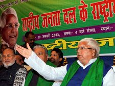 Lalu Prasad sought his cows' 'blessings' before the verdict