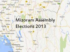 Tripura troopers for security in Mizoram assembly polls 2013