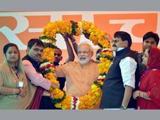 BJP banks on Raje, Modi charisma against Cong regional satraps