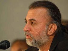CCTV grab shows Tejpal entering lift with woman journo: Police
