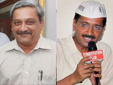 Manohar Parrikar praises fellow IITian Arvind Kejriwal