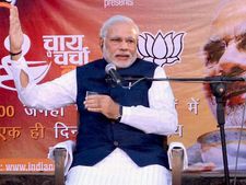 Narendra Modi launches 'Chai Pe Charcha' campaign
