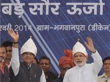 In pics: Narendra Modi launches Solar Power Plant in MP