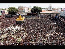 AP alerts IAF and armed forces to fight Tirumala hills blaze