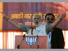Sonia Gandhi resorting to 'rabid communalism': Modi in Indirapuram