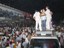 Chandrababu Naidu's son attacked with beer bottle, 12 held