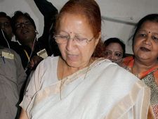 Not aware of any move to make me Speaker of Lok Sabha: Sumitra Mahajan