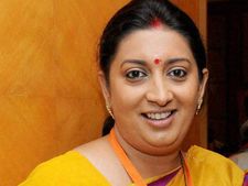 Smriti Irani meets Gujarat CM, discusses education programmes