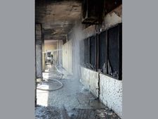 Fire at LIC building in Kanpur