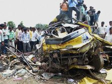 Telangana school bus accident: 7-year-old boy, believed to be dead, is alive