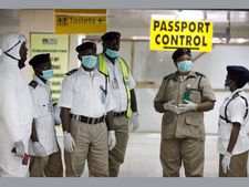 Screening for Ebola at Mangalore airport