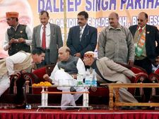 BJP will implement 73rd Amendment Act in J&K if voted to power: Rajnath Singh