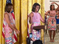100 banarasi sarees for Michelle Obama, with love!