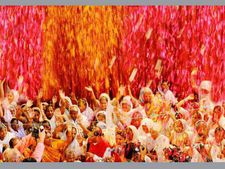 Vrindavan, Varanasi widows celebrate Holi together