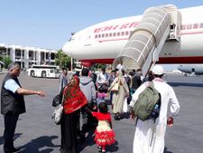 6-day-old baby girl evacuated from Yemen