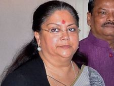 Car in Vasundhara Raje's convoy hit by TV channel vehicle