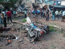 Jhabua blast: Manhunt to nab man who stored explosives in building