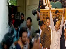 Now, ink thrown at J&K MLA Engineer Rashid; 2 detained