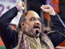Amit Shah arrives in Rajasthan on 2nd anniversary of Vasundhara Raje govt
