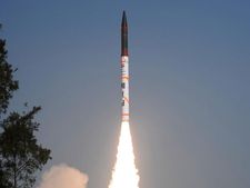 DRDO test-fires interceptor missile