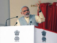 PM Modi lays foundation stone of 14 lane Delhi-Meerut highway