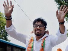 Babul Supriyo stopped by police, 'defies' prohibitory orders