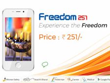 Freedom 251: World's cheapest 'made in India' smartphone launched