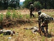 Ranchi - Four Maoist guerrillas killed 