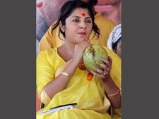 In pics: Leaders, candidates try their best to beat the heat in West Bengal