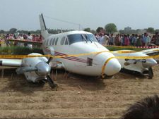 Air ambulance crash lands in Delhi's Najafgarh, no casualties 