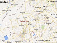 Demonstration in Jaipur in support of Naik, Owaisi