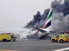 Emirates flight crash-lands at Dubai airport; all passengers safe