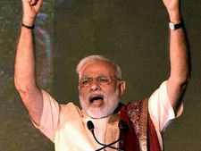 Pics: PM Narendra Modi attends Dussehra celebrations in Lucknow